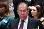 Ruslands udenrigsminister, Sergej Lavrov, i Europarådets ministerkomité, som fredag genoprettede russernes stemmeret. Ruslands stemmeret blev suspenderet efter, at præsident Vladimir Putin i 2014 gave ordre til en annektering af Krim-halvøen