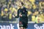 FC Midtjyllands Erik Sviatchenko jubler i pokalfinalen, hvor holdet vandt klubbens første pokalmesterskab i historien.