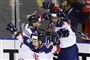 Storbritannien vandt med 4-3 over Frankrig efter overtid.