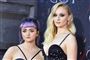 Maisie Williams (tv) og Sophie Turner (th) har været veninder, siden de i 2009 mødte hinanden til prøverne på første sæson af "Game of Thrones".