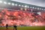 Brøndbys fans var mødt talstærkt op til pokalfinalen mellem Brøndby og FC Midtjylland fredag i Parken. Brøndby tabte efter starffesparkskonkurrence, efter at den ordinære spilletid endte 1-1.
