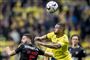 Kevin Mensah - her i pokalfinalen mod FC Midtjylland - forlænger med Brøndby indtil 2023.