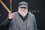 George R. R. Martin var til premieren på filmen "Tolkien", der handler om forfatteren bag "Ringenes Herre", J. R. R. Tolkien, som Martin har søgt meget inspiration hos.