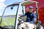 Martin Simonsen lavede torsdag et hole-in-one i Himmerland og vandt en golfvogn. Fredag spillede han sig op på 11.-pladsen og er dermed den bedst placerede dansker i turneringen.