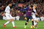 2. februar i år spillede Valencia og Daniel Wass, der på billedet er i kamp med FC Barcelonas Lionel Messi, 2-2 på Barcelonas hjemmebane Camp Nou.