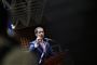 Venezuelas oppositionsleder, Juan Guaidó, som mange nationer har anerkendt som landets sande leder, taler på Andres Bello Catholic-universitet i hovedstaden Caracas.