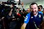 Matteo Salvini, der her ses efter at have afgivet sin stemme i Milano, har vundet en klar sejr ved søndagens europaparlamentsvalg i Italien.