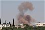 Røgsøjler fra et bombardement i Aleppo-provinsen i Syrien tirsdag. Mindst 21 civile blev dræbt, da det syriske styre optrappede bombardementer af de sidste jihadistiske stillinger i landets nordvestlige del. Det oplyser overvågningsgruppen Det Syriske Observatorium for Menneskerettigheder.