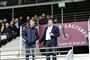 Vendsyssel FF's sportsdirektør, Ole Nielsen (th), satser på at føre sin klub til en hurtig tilbagevenden til landets bedste fodboldrække (arkivfoto).