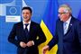 Volodimir Zelenskij, komikeren der blev Ukraines præsident, møder tidligere tirsdag EU's kommissionsformand, Jean-Claude Juncker, i Bruxelles.