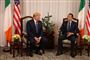 USA's præsident, Donald Trump, mødtes onsdag med Irlands premierminister, Leo Varadkar, i Irland. 
