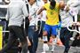 Neymar var i store smerter, da han forlod banen i kampen mod Qatar allerede tidligt i første halvleg.