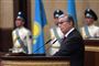 Den fungerende præsident i Kasakhstan Kassym-Jomart Tokajev ses her ved sin indsættelse i marts. Kort efter bragte han fokus til landet, da han fik gennemført, at landets hovedstad skulle skifte navn. (Arkivfoto).