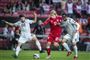 Kasper Dolberg scorede før og efter pausen i Danmarks 5-1-sejr over Georgien.