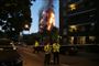 I sommeren 2017 oplevede Storbritannien en af sine værste højhusbrande i nyere tid, da Grenfell Tower i London brød i brand. Tragedien den 14. juni 2017 i den 24 etager høje bygning kostede 71 mennesker livet. (Arkivfoto)