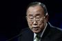 Den tidligere generalsekretær i FN Ban Ki-moon talte onsdag med store ord i FN's Sikkerhedsråd. På billedet ses Ban Ki-moon tale i Paris i 2017.