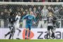 Moses Opondo (til højre) scorede fire superligamål for Vendsyssel sidste år. Her ses han efter en scoring mod FC København i februar.