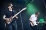 Blaue Blume er tilbage, efter at forsanger Jonas Schmidt sidste år måtte tage en pause fra musikken som følge af en depression. Gruppen spillede på Rising-scenen på Roskilde Festival den 30. juni 2014. (Arkiv)