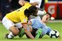 Luis Suarez græmmede sig flere gange i sejren over Ecuador i Copa America.