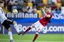 Mathias Jensen havde som de fleste af sine holdkammerater en sløj aften i 1-3-nederlaget mod Tyskland ved U21-EM.