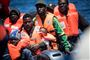 Mange migranter forsøger hvert år at krydse Middelhavet fra Afrika til Europa. (Arkivfoto).