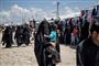 Danske myndigheder har arrangeret en evakuering af en 13-årig dansk dreng fra flygtningelejren al-Hol i Syrien, hvorfra billedet stammer. (Arkivfoto).