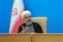 Irans præsident, Hassan Rouhani, retter skytses mod USA under tale tirsdag til medarbejdere i det iranske sundhedsministerium.