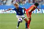 Valentina Giacinti (tv) scorede et af målene, da Italien slog Kina i ottendedelsfinalen ved VM i fodbold for kvinder.