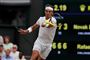 Her ses Rafael Nadal i aktion i sidste års Wimbledon. Spanieren har vundet grand slam-turneringen to gange.