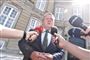 Afgående statsminister Lars Løkke Rasmussen (V) sagde ord til pressen onsdag eftermiddag. Snart afløses han af Mette Frederiksen (S).