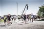 Sommervarmen bagte lørdag ned over festivalgæsterne. Så det har været en varm løbetur i kampen om de bedste pladser. Over 130.000 deltager i festivalen. Det gør Roskilde Festival til Danmarks fjerdestørste "by" målt i indbyggertal.
