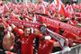 Bayern München vandt i sidste sæson Bundesligaen efter en skarp duel med Borussia Dortmund. Arkivfoto.