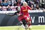 Victor Nelsson (th.) har fået en femårig kontrakt i FC København. (Arkivfoto)