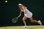 Caroline Wozniacki er aldrig nået længere end fjerde runde i grand slam-turneringen Wimbledon. Det kommer hun heller ikke i år.