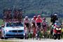 Mads Würtz Schmidt tilbragte det meste af 5. etape i udbrud sammen med Toms Skujins, Simon Clarke og Tim Wellens.