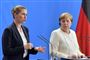 Statsminister Mette Frederiksen (S) og Tysklands forbundskansler, Angela Merkel, ser ens på en del ting, men nogle af uenighederne mellem Danmark og Tyskland handler om den indre grænsekontrol i Schengen-samarbejdet.