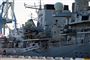 Det britiske krigsskib HMS Montrose måtte onsdag lægge sig imellem, da tre iranske skibe angiveligt forsøgte at presse en britisk olietanker ind i iransk farvand. Konflikten mellem Iran og Vesten er blusset op med flere angreb, men det får ikke umiddelbart de danske myndigheder til at ændre på sikkerhedsvurderingen for danske handelsskibe. Her ses HMS Montrose på en tidligere mission.
