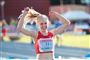 Anna Emilie Møller jubler, efter at hun lørdag vandt guld i 3000 meter forhindringsløb ved U23-EM.