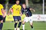 Nicolai Poulsen fik debut for AGF i 3F Superligaen, da AGF spillede 1-1 ude mod Hobro mandag.