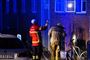 Det var i denne ejendom i Eckersbergsgade i Aarhus, hvor der natten til søndag udbrød en mindre brand. Lejligheden tilhører FCK-spilleren Jens Stage.