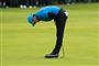 Rory McIlroy havde en tung dag, da han torsdag spillede første runde i British Open, årets sidste golfmajor.