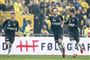 Kian Hansen (i midten) scorede til 1-0, da FC Midtjylland slog Brøndby i pokalfinalen tidligere i år.