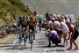 George Bennett og Steven Kruijswijk satte hårdt tempo på de sidste kilometer på Tourmalet.