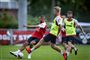 Mathias ''Zanka'' Jørgensen (tv) samt Philip Billing er begge tilknyttet Huddersfield, men danskerne får ikke flere kampe, meddeler klubbens formand.