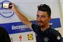 Julian Alaphilippe var hovedperson på et velbesøgt pressemøde på Quick-Steps hotel på hviledagen i Tour de France.