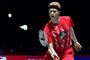 Anders Antonsen spillede en skidt kamp, da han tabte kvartfinalen ved Japan Open til Jonatan Christie.