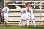 FCK-spillere jubler, efter at Jonas Wind har bragt holdet foran 1-0 mod AC Horsens.