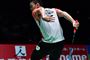 Jonatan Christie var på hælene mod verdensetteren Kento Momota.