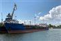 Det russiske tankskib "Nika Spirit" i havnen Ismail ved Donaus udløb. Ifølge den ukrainske efterretningstjeneste har skibet taget navneforandring fra "Nejma" for at skjule, at det deltog i "aggression" mod tre ukrainske flådefartøjer og fængslingen af 24 søfolk sidste år.