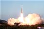 Nordkoreanske statsmedier har løbende udsendt billeder fra sidste uges prøveaffyring af to kortdistancemissiler. Onsdag morgen har landet igen affyret missiler over Det Japanske Hav.